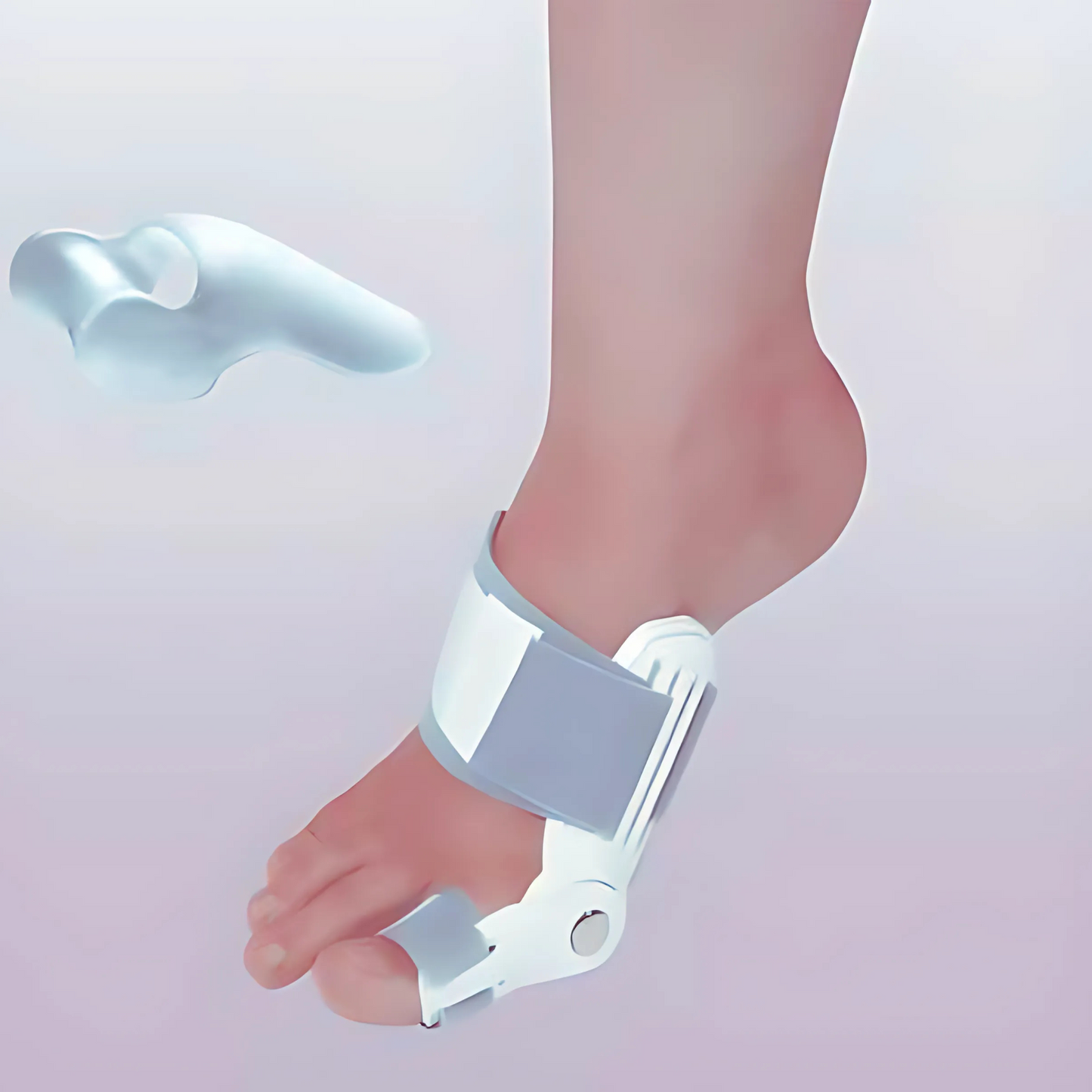 Adjustable Silicone Toe Separator for Adults – Bunion Pain Relief & Toe Alignment Bunion Corrector Splint Kit