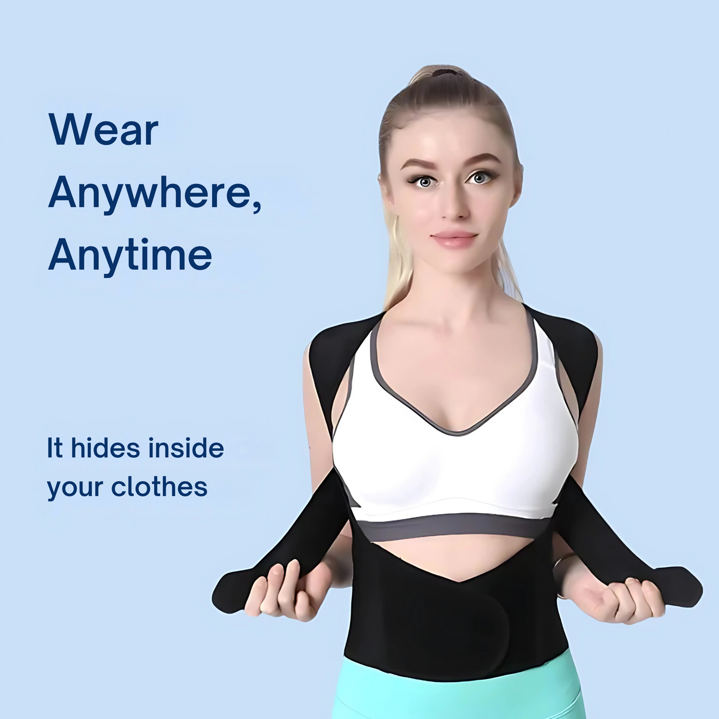 PosturePerfect Pro – Adjustable Posture Corrector Women/Men Default Title Khoppa