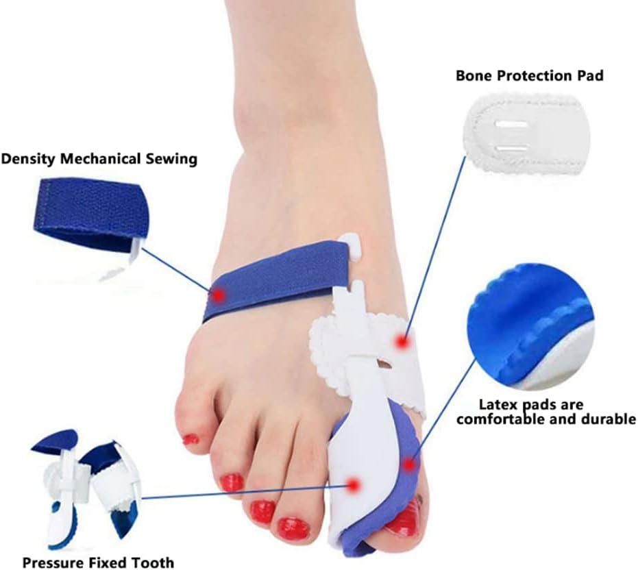 Adjustable Orthopedic Bunion Corrector Splint - Straighten Toes Relieve Pain & Realign Toes Naturally