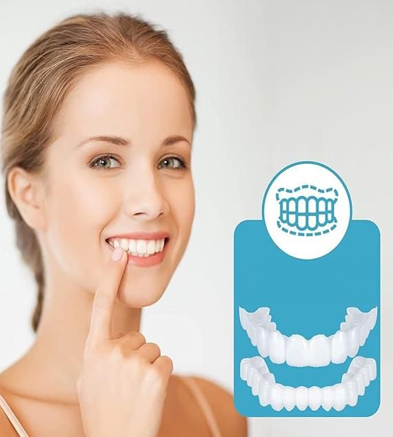 Instant and Confident on Smile Fit Flex Cosmetic Teeth Denture Teeth Default Title Khoppa