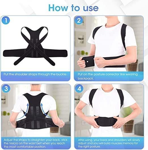 Posture Corrector Shoulder Belt M Khoppa