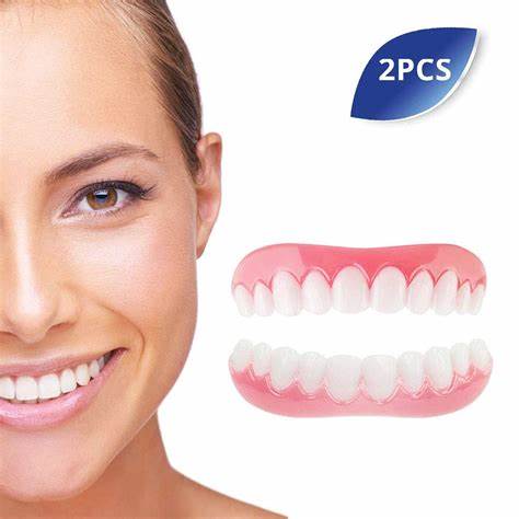 Instant Smile Comfort Fit Flex – Snap-On Cosmetic Denture for a Confident Smile