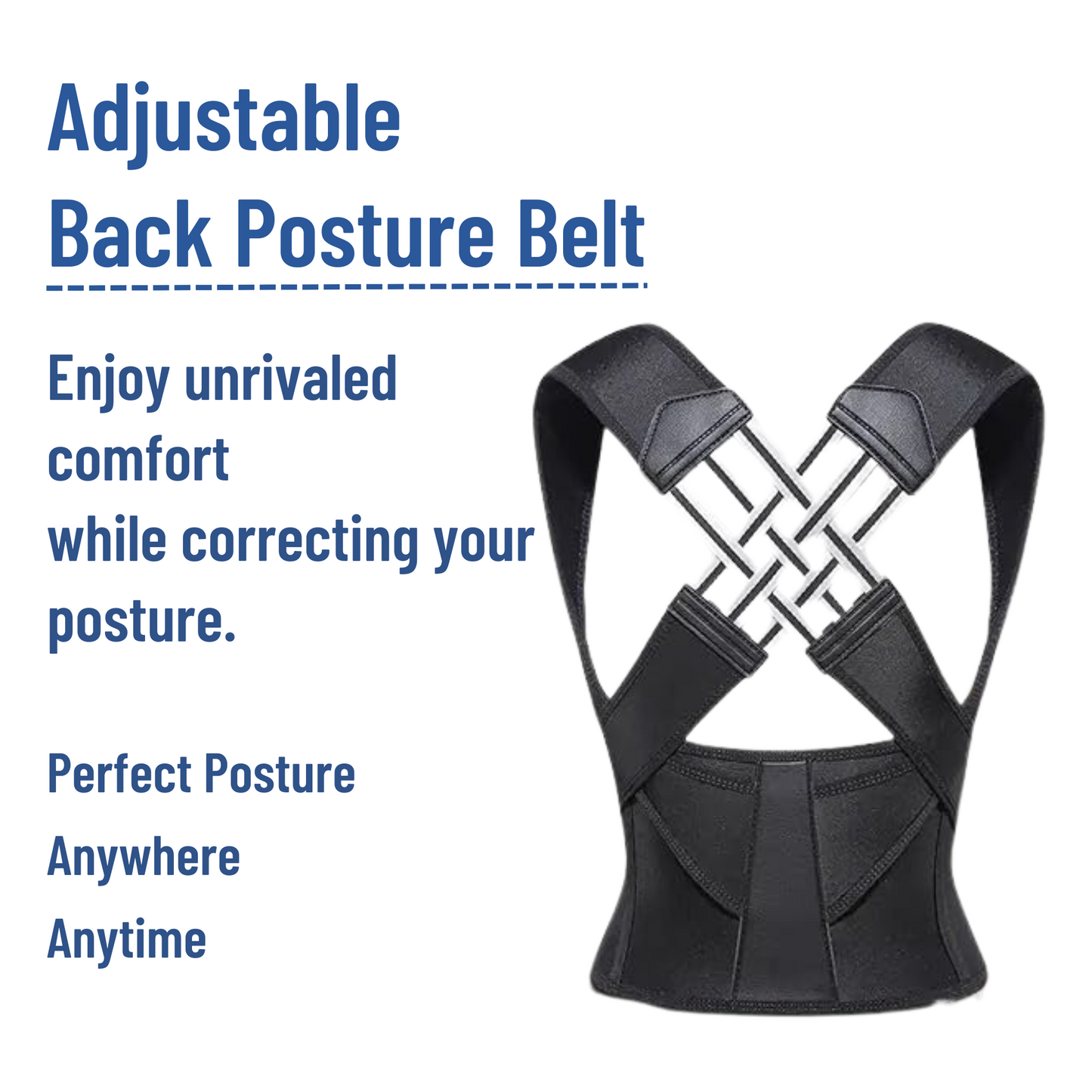 PosturePerfect Pro – Adjustable Posture Corrector Women/Men