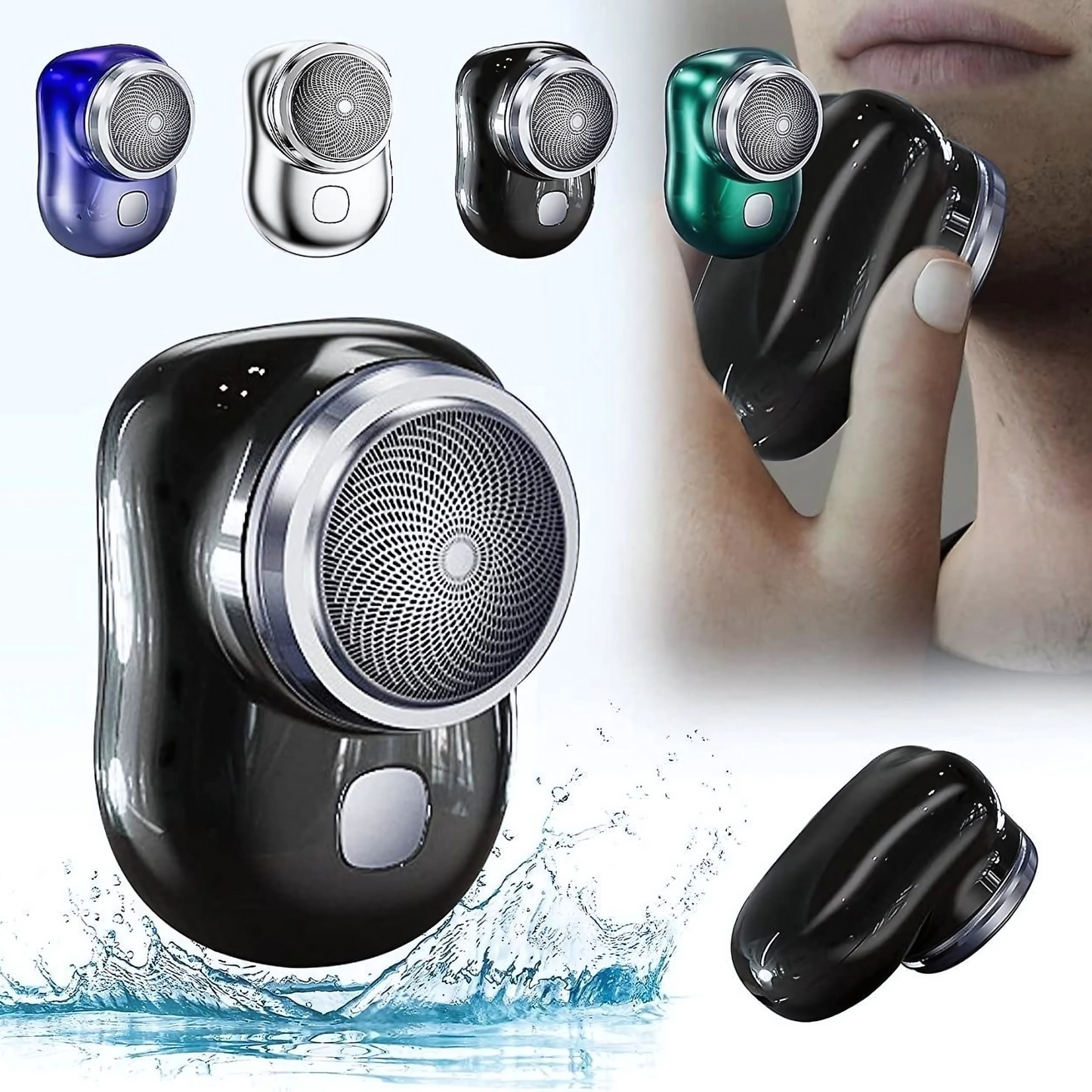 Mini Electric Shaver: Your Pocket-Sized Grooming Hero for a Smooth, Irritation-Free Shave! Default Title Khoppa