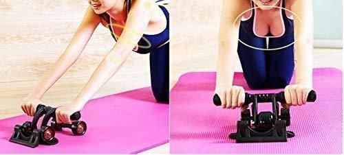 Roll Into Fitness Today! With Unisex 4 Wheel AB Wheel Roller| Next-Level Core Training 🚀 | Say Goodbye to Belly Fat!