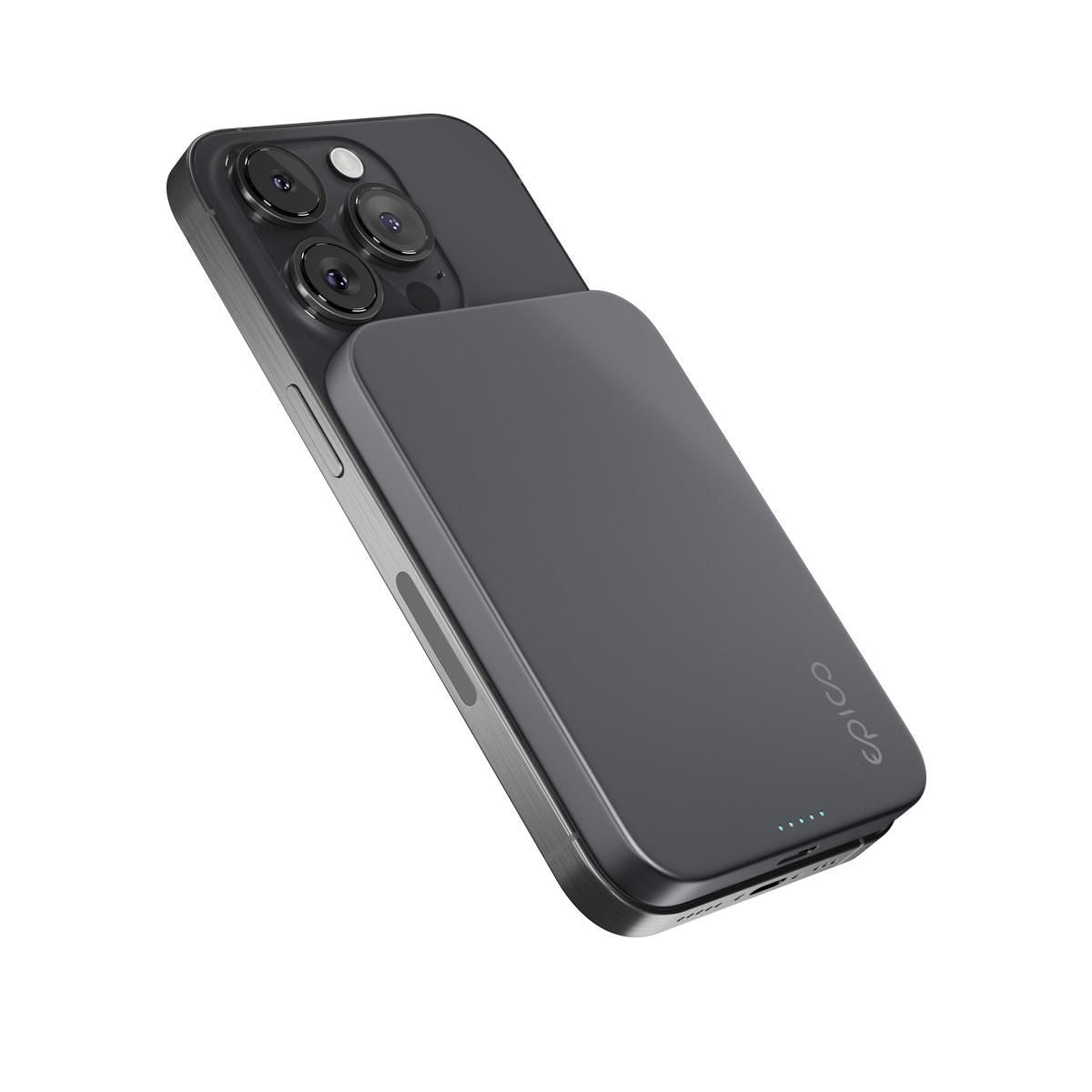 Ultra-Slim Magnetic Wireless Power Bank for iPhone - Fast Charging for iPhone 12, 13, 14, 15 Series