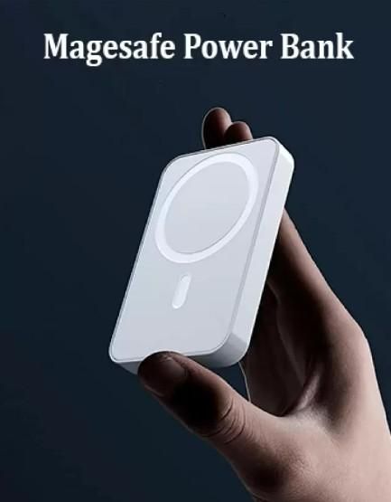 Ultra-Slim Magnetic Wireless Power Bank for iPhone - Fast Charging for iPhone 12, 13, 14, 15 Series