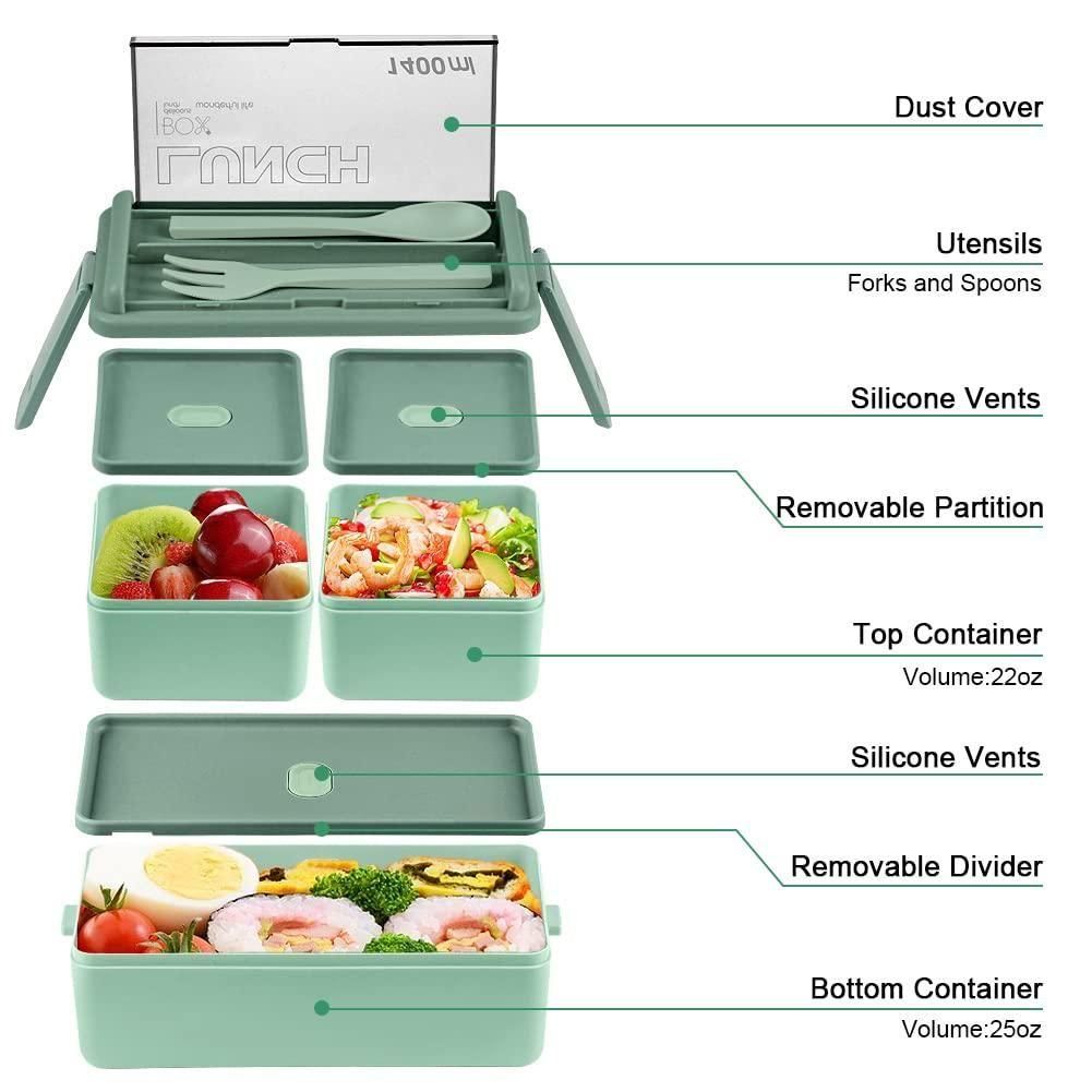 Bento Compartment Lunch Box| Lunch Made Easy| Freshness in Every Bite| Style Meets Function|