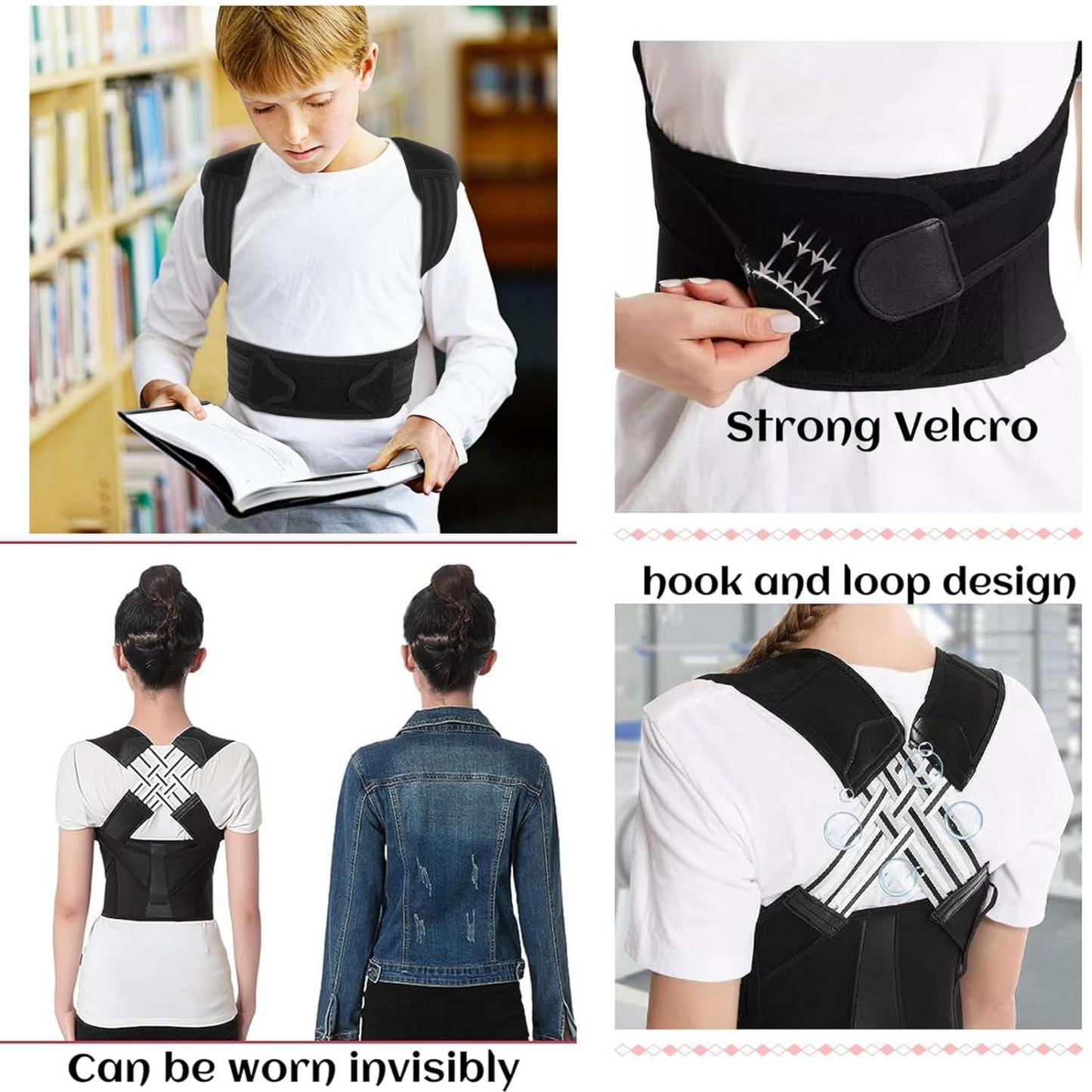 PosturePerfect Pro – Adjustable Posture Corrector Women/Men