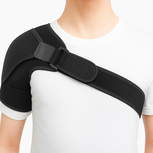 SPOSAFE Shoulder & Upper Back Support – Ergonomic Brace for Pain Relief, Posture Correction & Injury Recovery – Unisex Design, Fits Left or Right Shoulder